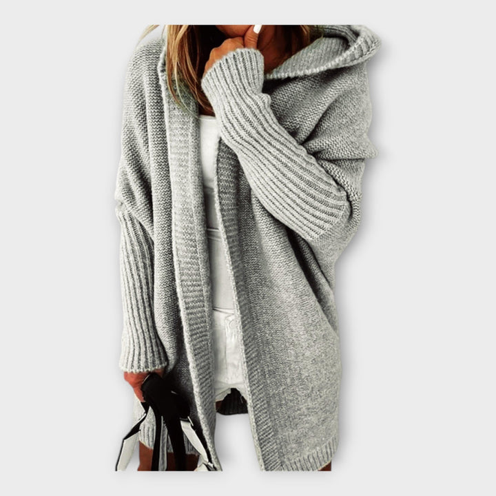 Neulehuppu | Stylish Knit Hoodie
