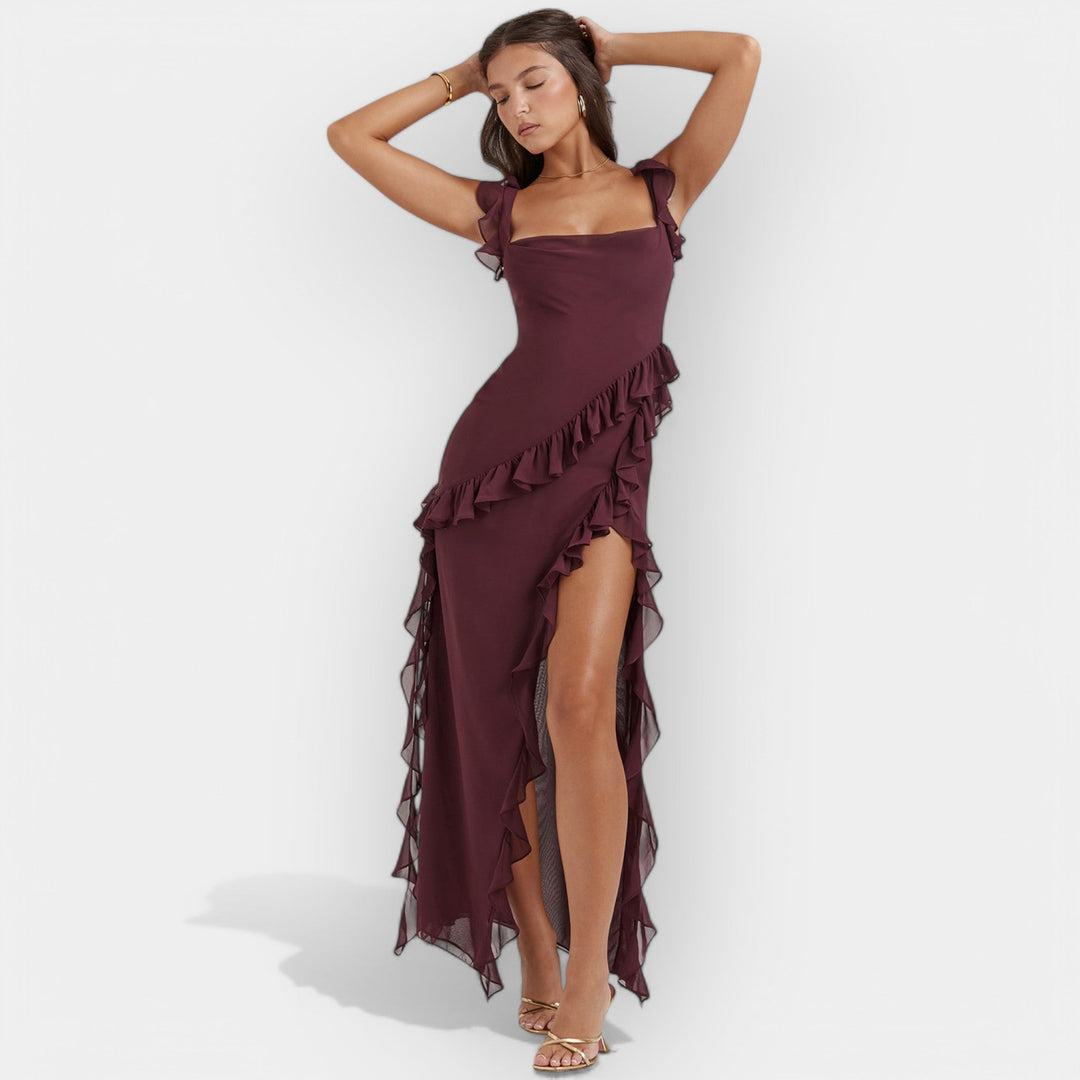 Röyhelömekko | halkiolla