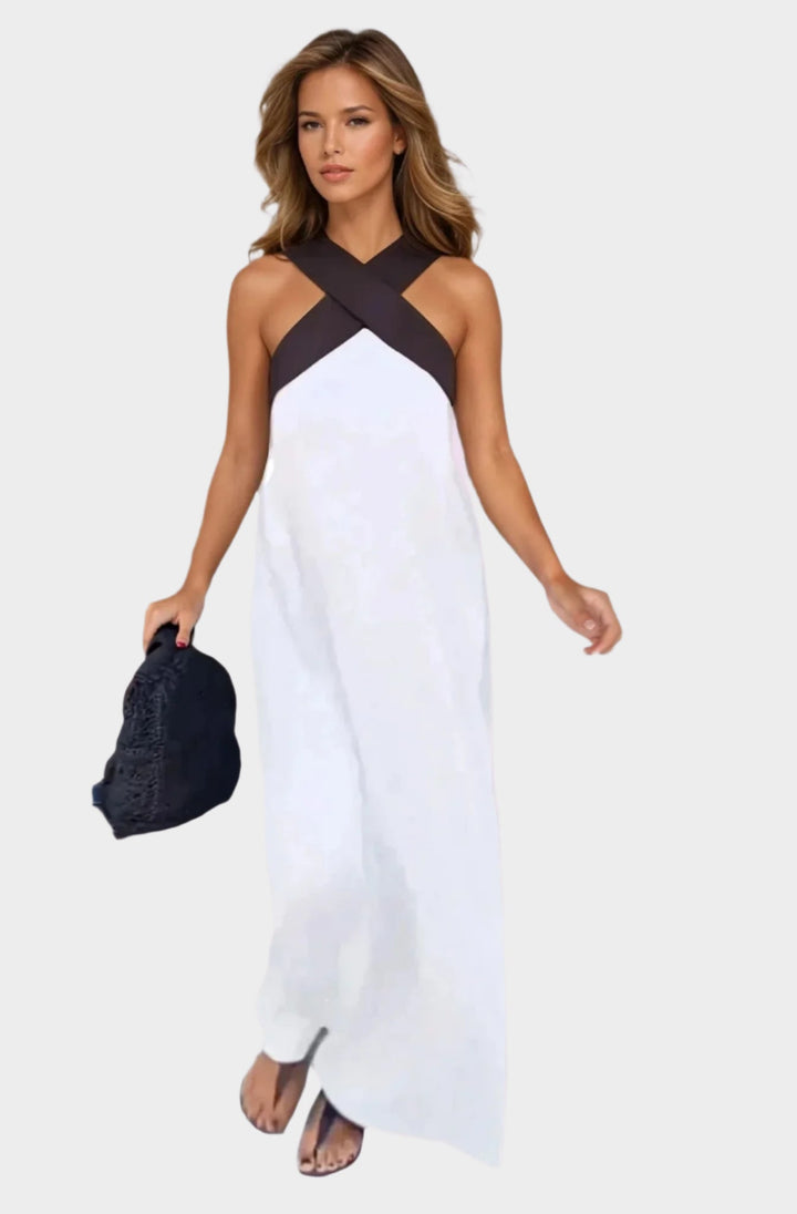 Tyylikäs Mekko | Avonaisella Kaula-aukolta