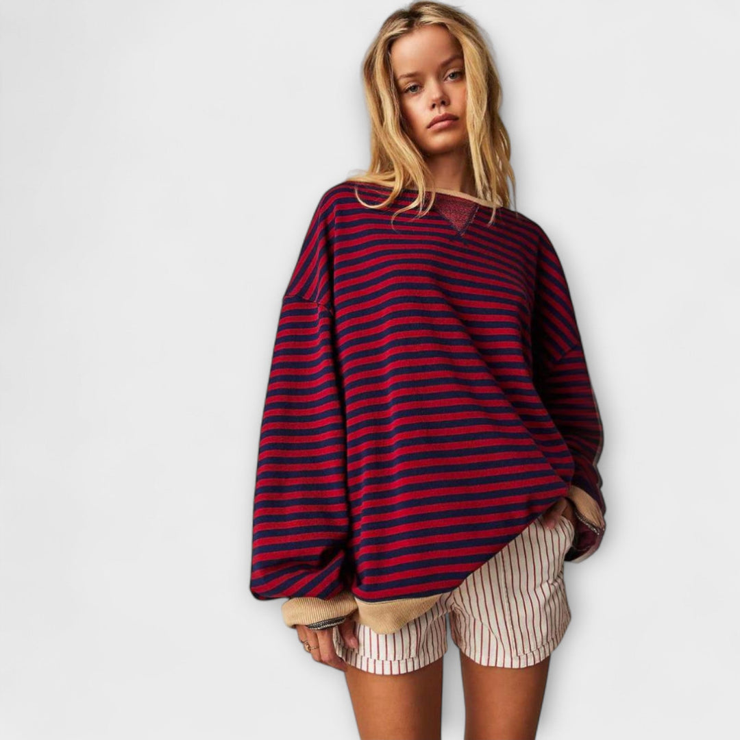 Mary | Raidallinen Oversize Neule