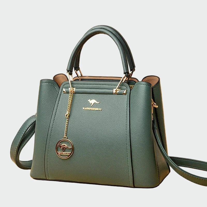 Ylellinen | nahkainen käsilaukku