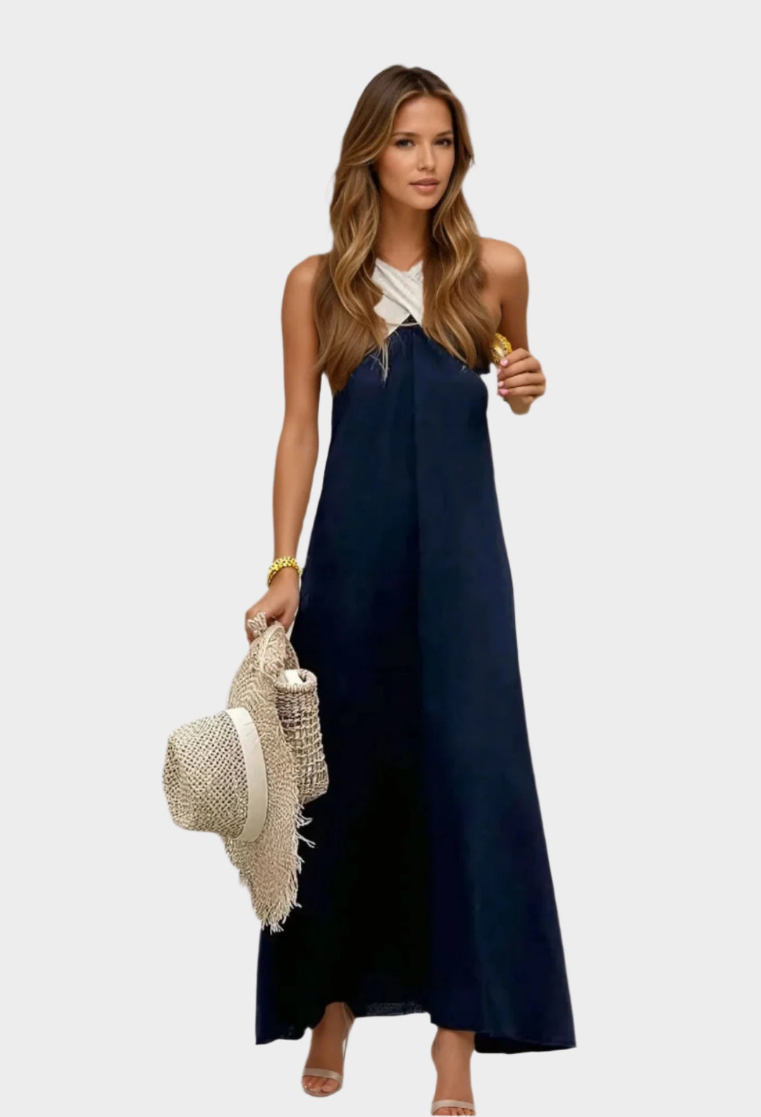 Tyylikäs Mekko | Avonaisella Kaula-aukolta